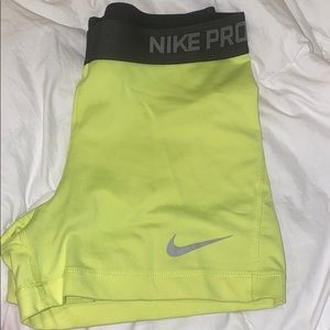 Nike Pros Spandex Shorts